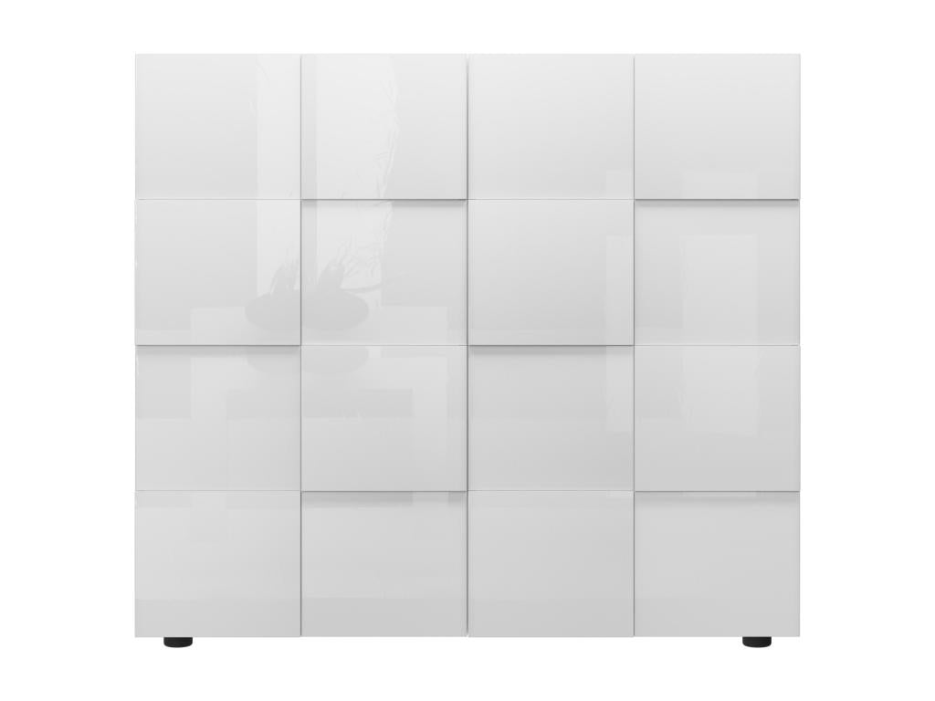 Buffet haut - 2 portes - Blanc laqué