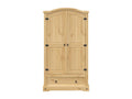 Garde-robe Mobilierdoux 102*52*186 cm bois de pin massif