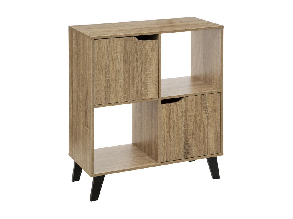 Etagère 4 Cases Design Mix'n'Modul 80cm Beige
