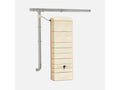Récupérateur d'eau mural 300L Beige avec raccord chéneau inclus