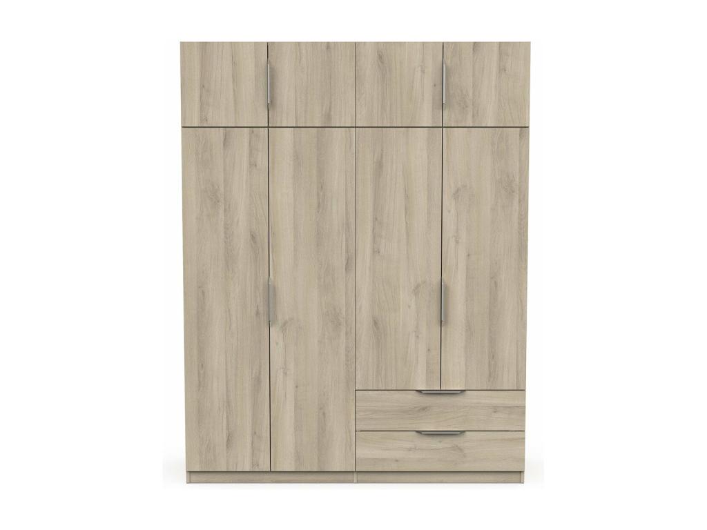 Armoire 8 Portes et 2 Tiroirs L157,3 cm - Mobilierdoux