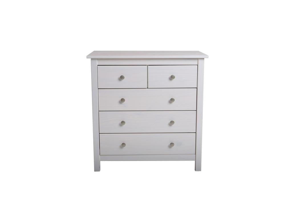 Decoepure 5 tiroirs Blanc - Decoepure