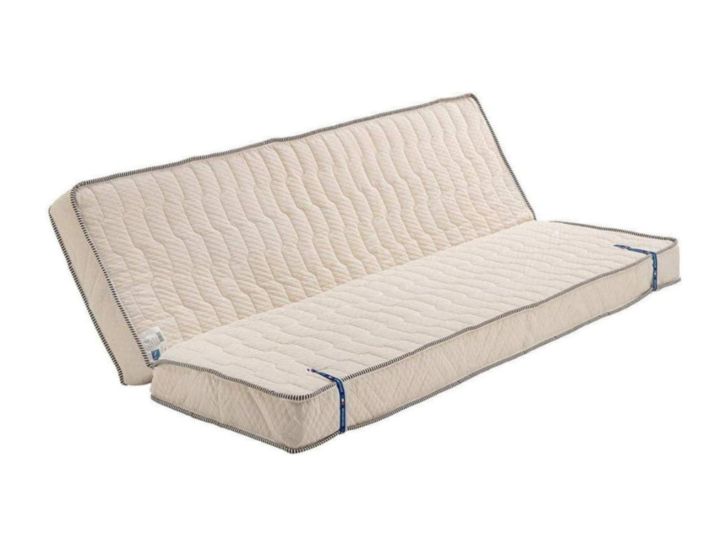 Matelas 130x190 cm Ferme Pour tous Clic Clac Alese x 16 cm Oreiller Urbideco - Ressorts Premium mémoire de forme - Di