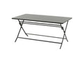 Table rectangulaire pliante Decoopale 6p graphite Decoopale
