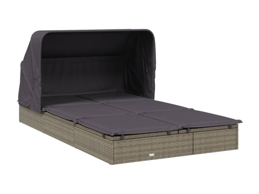 Transat méridienne 2 grise 213*118*97 cm 02_0012187