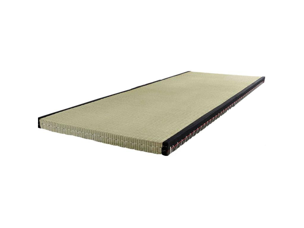 Tatami traditionnel en paille de riz 5cm 100x200