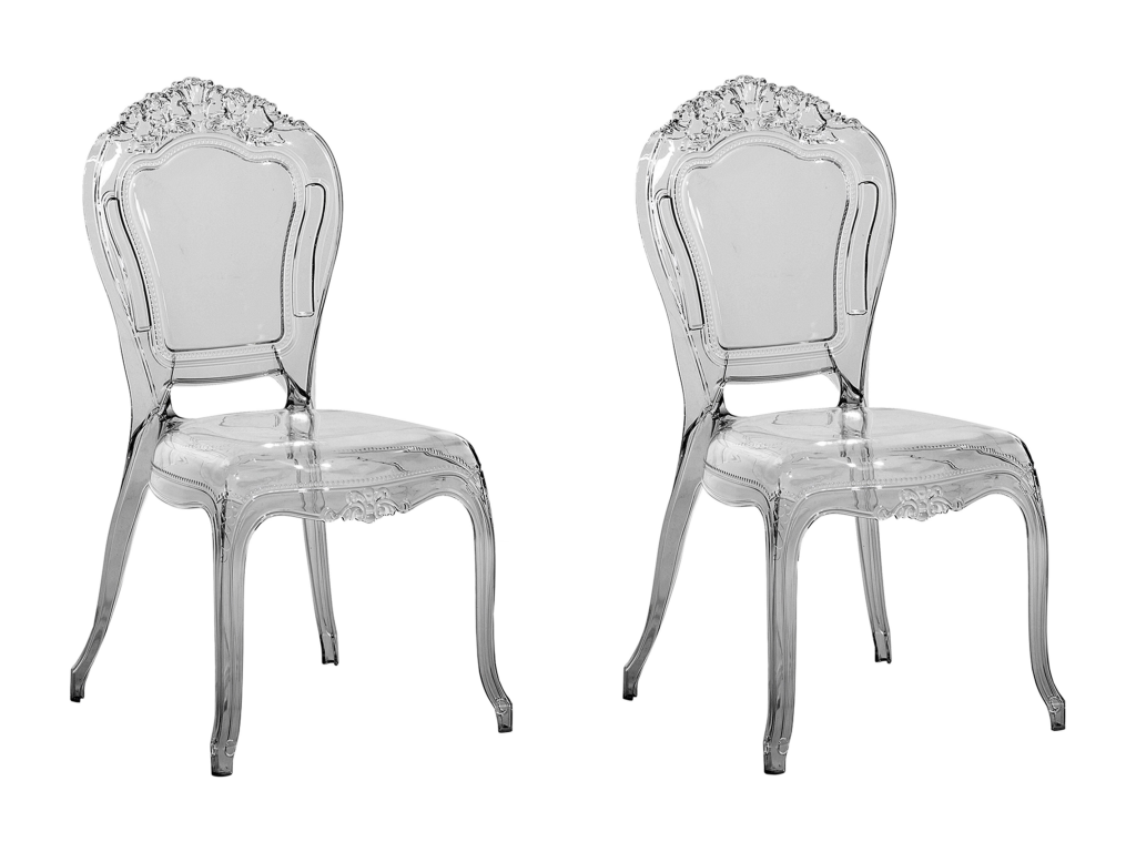 Lot de 2 chaises de salle à manger Zenmobilier Noir