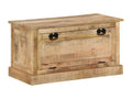 Banc de rangement de chaussures 85*40*45 cm Bois de manguier